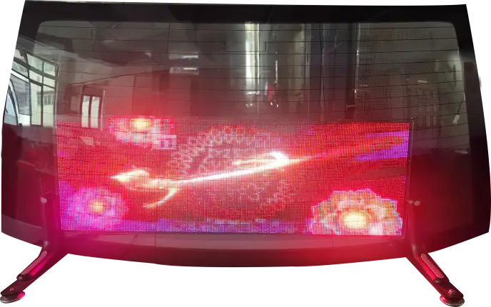 custom led car display