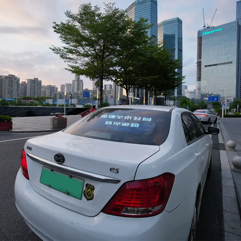 OEM Car Mounted Transparent Screen Product