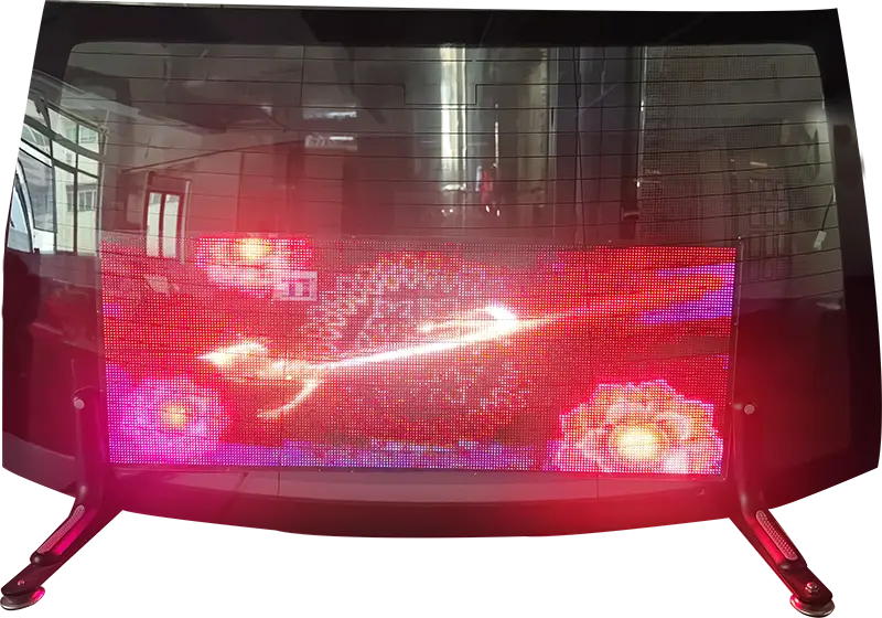 Transparent Car Display Screen