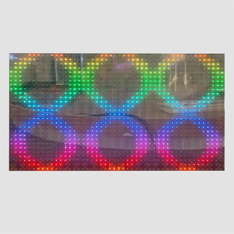 P20 transparent LED, fashionable, beautiful, flexible, and versatile, widely used display screens (2)5ra
