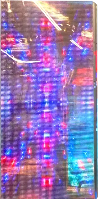 Transparent Double Sided Display Screen