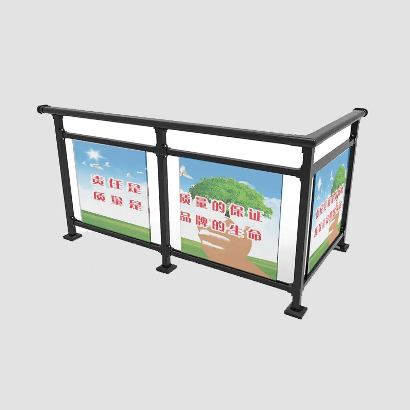 P4 transparent LED guardrail screen
