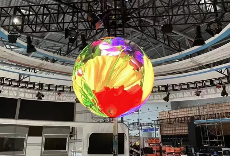 Transparent Film Led Ball Screen