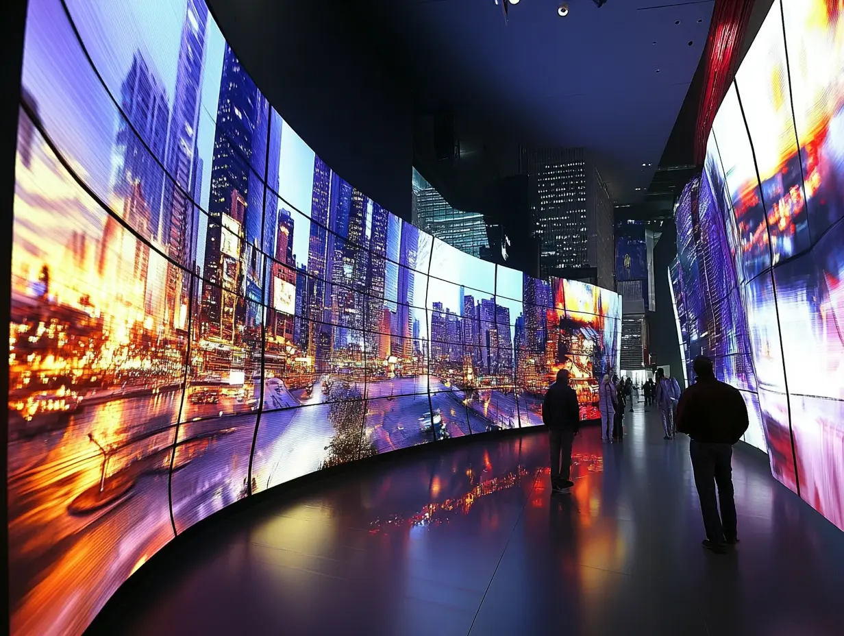 Innovative Applications of Flexible LED Screen Panels Across Various Industries