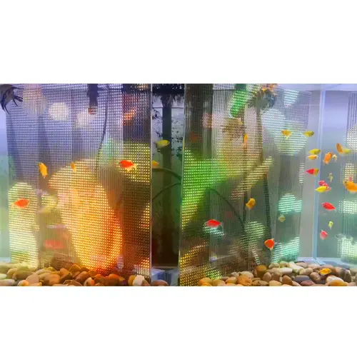 Transparent Fish Tank Screen